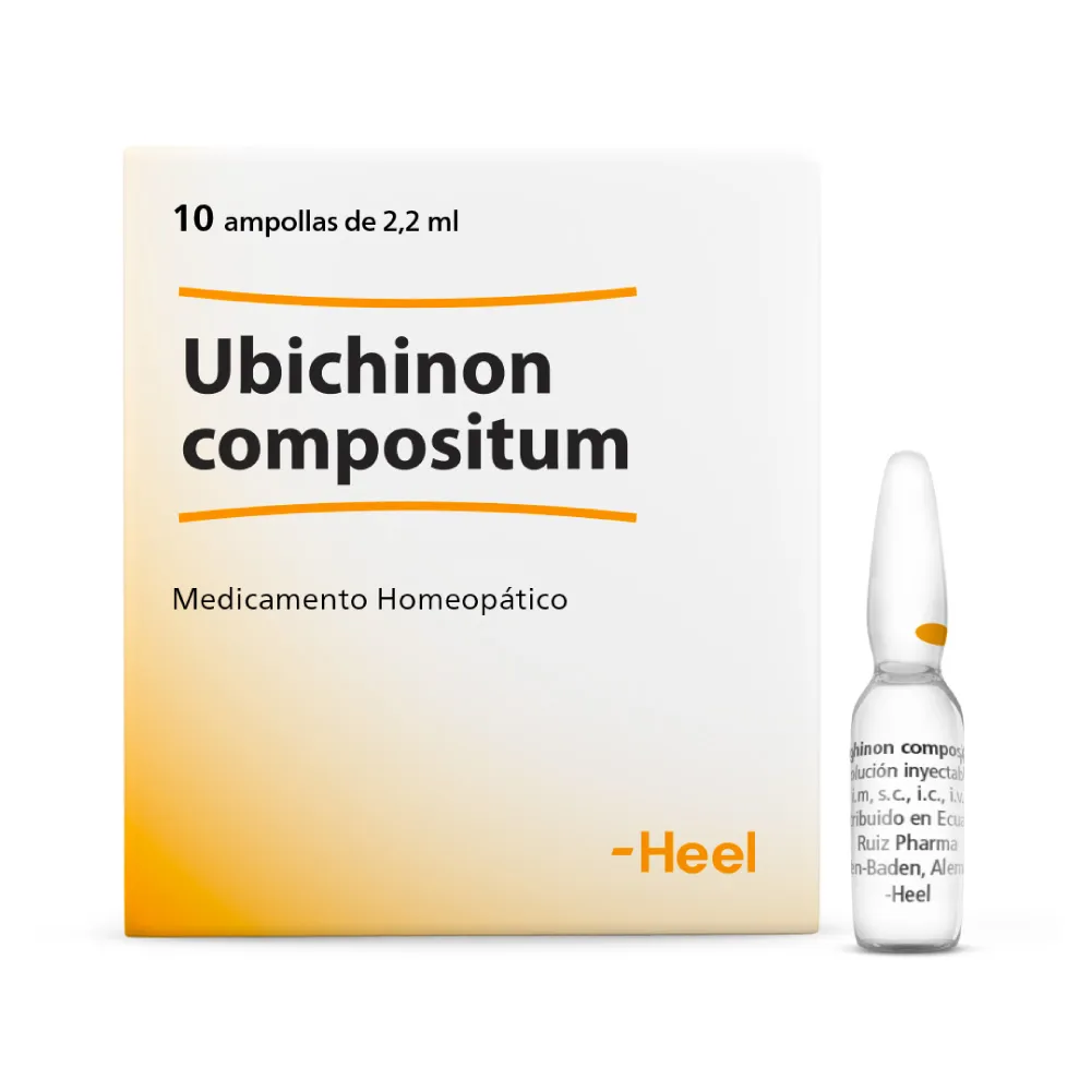 Ubichinon compositum (q10 coenzyme) 2.2 ml amp cellular energizer